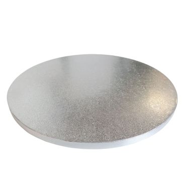 Support à gâteau argenté 30,5 cm pour présentation de gâteau | jourdefete.com