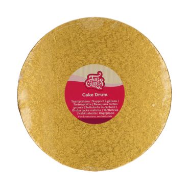 Support à gâteau rond et doré de 25 cm pour vos gâteaux élégants | jourdefete.com Support à gâteau rond et doré de 25 cm pour vos gâteaux élégants | jourdefete.com