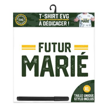 T-Shirt à dédicacer "Futur Marié" | jourdefete.com T-Shirt à dédicacer "Futur Marié" | jourdefete.com