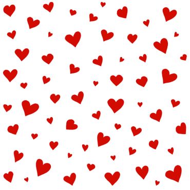 20 serviettes Cœurs Rouges design romantique et épuré | jourdefete.com 20 serviettes Cœurs Rouges design romantique et épuré | jourdefete.com