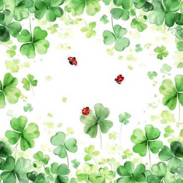 Serviettes en papier décorées de trèfles verts et de coccinelles porte-bonheur | jourdefete.com Serviettes en papier décorées de trèfles verts et de coccinelles porte-bonheur | jourdefete.com