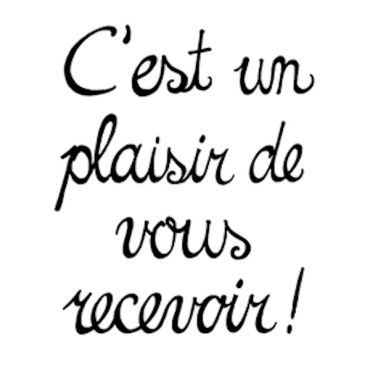 Serviettes inscription plaisir de recevoir sur fond beige | jourdefete.com Serviettes inscription plaisir de recevoir sur fond beige | jourdefete.com