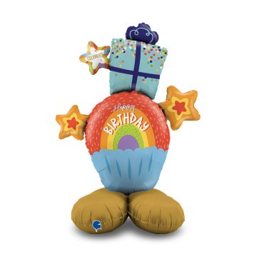 Un joli ballon sous forme de gâteau qui va accompagner votre anniversaire | jourdefete.com Un joli ballon sous forme de gâteau qui va accompagner votre anniversaire | jourdefete.com