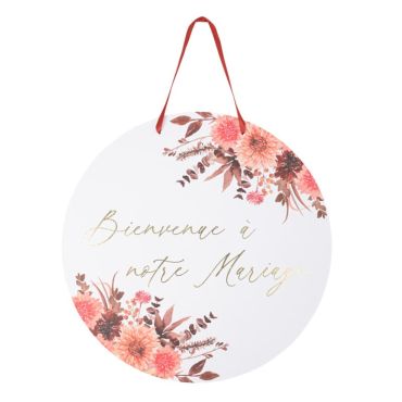 Un splendide panneau pour souhaiter la bienvenue à votre mariage avec la collection Time to Disco | jourdefete.com Un splendide panneau pour souhaiter la bienvenue à votre mariage avec la collection Time to Disco | jourdefete.com