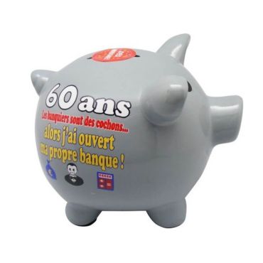 tirelire-cochon-60-ans | jourdefete.com tirelire-cochon-60-ans | jourdefete.com