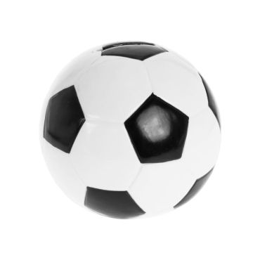 Tirelire ballon de foot noire et blanche pour enfant | jourdefete.com Tirelire ballon de foot noire et blanche pour enfant | jourdefete.com