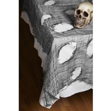 Nappe Noire Effrayante Halloween Nappe Noire Effrayante Halloween