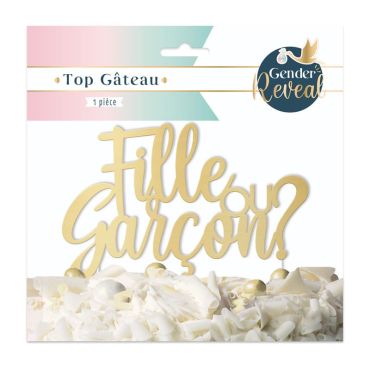 Top Gâteau - Fille ou Garçon ? - Collection Gender Reveal | jourdefete.com Top Gâteau - Fille ou Garçon ? - Collection Gender Reveal | jourdefete.com
