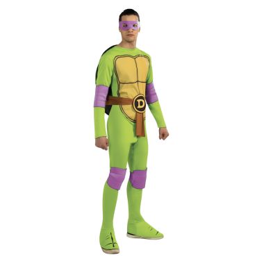 Déguisement Tortue Ninja Donatello adulte avec bandeau violet et ceinture D | jourdefete.com Déguisement Tortue Ninja Donatello adulte avec bandeau violet et ceinture D | jourdefete.com