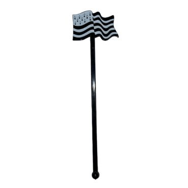 12 touilleurs drapeau breton en plastique 12 touilleurs drapeau breton en plastique