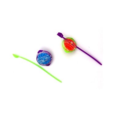 2 toupies 4 cm avec lanceurs | jourdefete.com