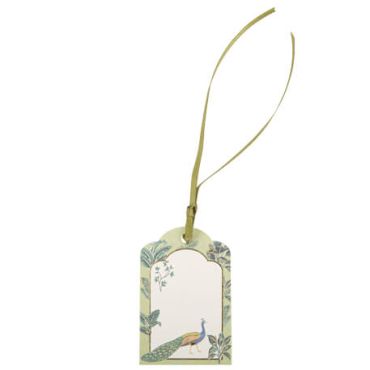 10 Etiquettes Tropical Peacock Dégradé de Vert Amande et Or 6 x 4 cm + Ruban | jourdefete.com 10 Etiquettes Tropical Peacock Dégradé de Vert Amande et Or 6 x 4 cm + Ruban | jourdefete.com
