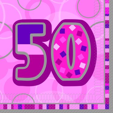 serviette en papier anniversaire 50 ans serviette en papier anniversaire 50 ans