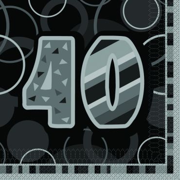 serviette en papier anniversaire 40 ans serviette en papier anniversaire 40 ans