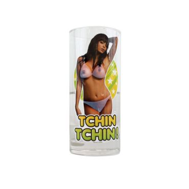 Verre "Strip-Tease" Femme - Tchin Tchin ! Verre "Strip-Tease" Femme - Tchin Tchin !