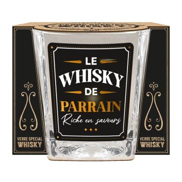 verre à whisky de Parrain | jourdefete.com