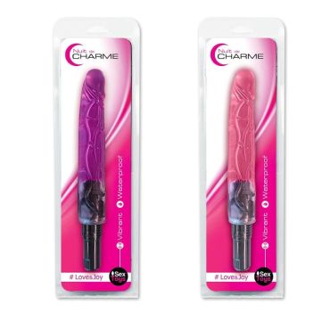 Vibromasseur transparent - 22 cm - Couleur Aléatoire | jourdefete.com Vibromasseur transparent - 22 cm - Couleur Aléatoire | jourdefete.com