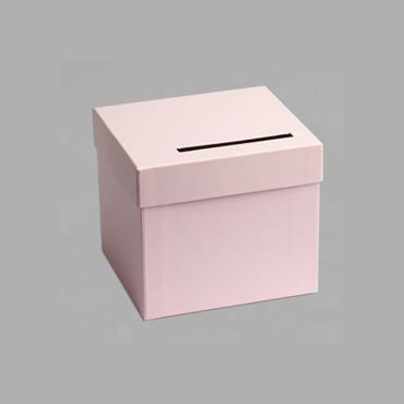 Urne Carrée Rose Tendre Urne Carrée Rose Tendre