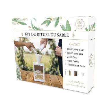 Kit du rituel du sable - Vive les mariés | jourdefete.com Kit du rituel du sable - Vive les mariés | jourdefete.com