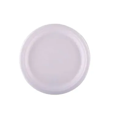 Assiettes éco-responsables en fibre de canne à sucre de 23 cm pour plats principaux | jourdefete.com