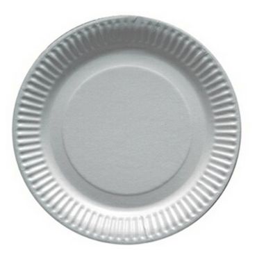 Lot de 50 assiettes en carton ronde de 23 cm blanches, idéales pour repas en extérieur | jourdefete.com Lot de 50 assiettes en carton ronde de 23 cm blanches, idéales pour repas en extérieur | jourdefete.com