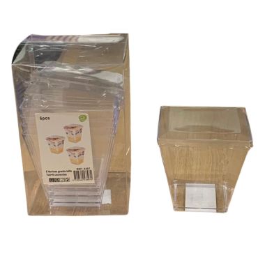 Verrines tailles transparentes pour créations culinaires | jourdefete.com Verrines tailles transparentes pour créations culinaires | jourdefete.com