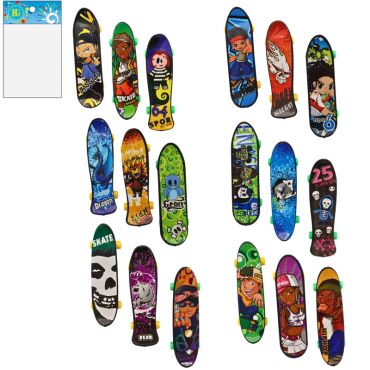 Mini skateboard à doigt avec designs colorés | jourdefete.com Mini skateboard à doigt avec designs colorés | jourdefete.com