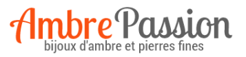 Bijoux d'ambre véritable et pierres fines