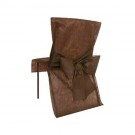 Housses de chaise mariage marron
