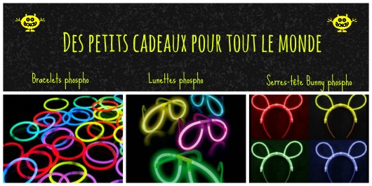 Plein d'idées de cadeaux fluo pour vos soirées