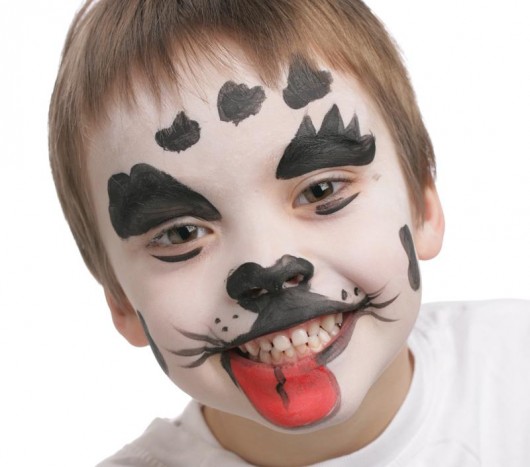 maquillage dalmatien étape 3