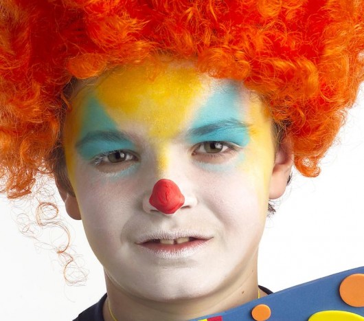 Maquillage Clown étape 2