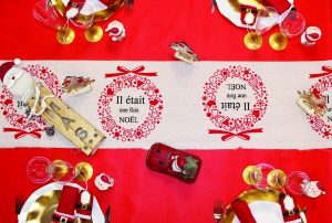 table noel traditionnelle