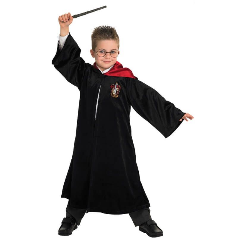 Robe de Velours Gryffondor pour Enfant, Cape Harry Potter