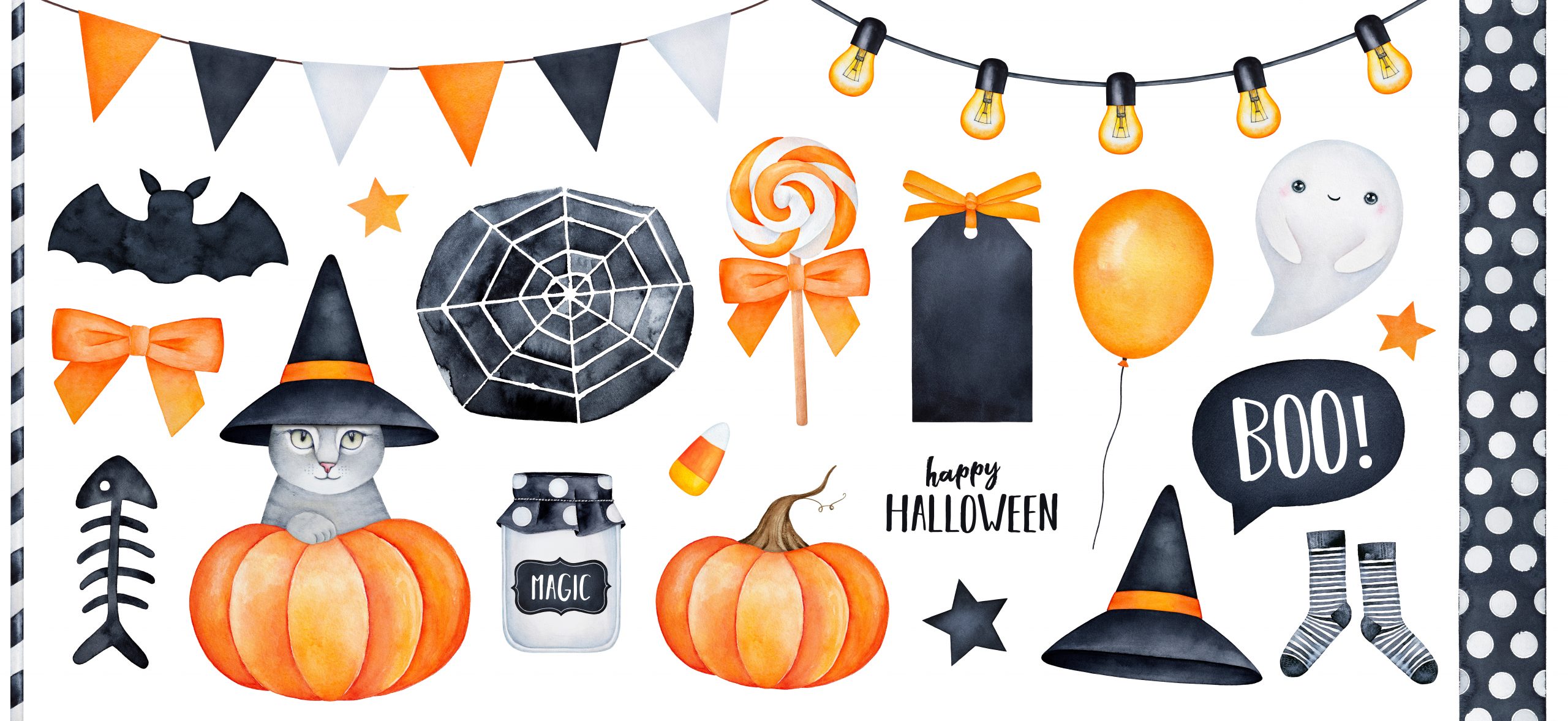 Des décorations à imprimer pour Halloween