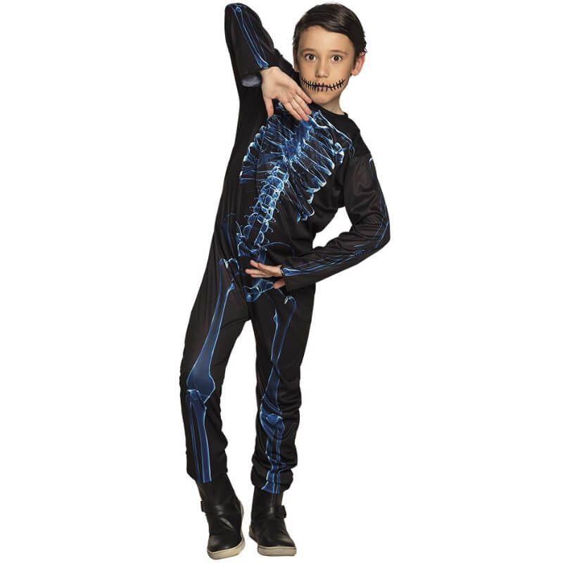 Déguisement de squelette rayon x pour garçon