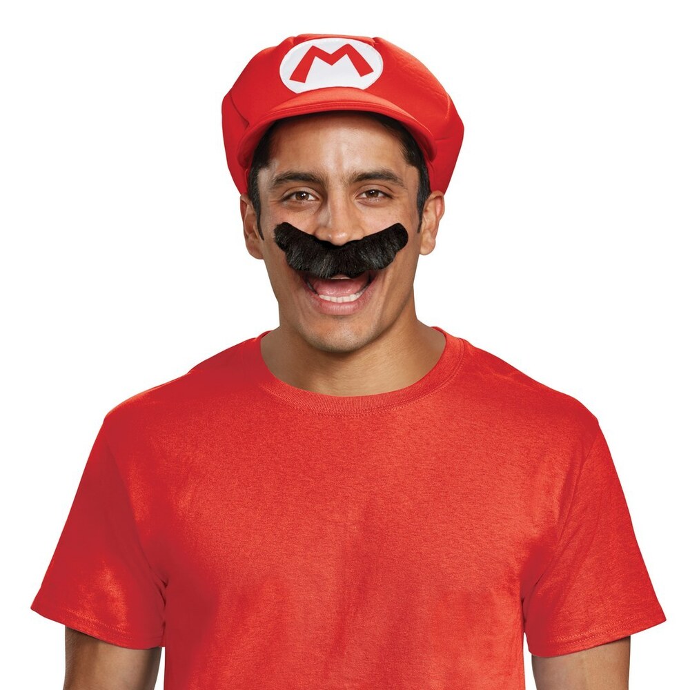 Un kit d'accessoires de Mario pour le carnaval avec les jeux vidéo