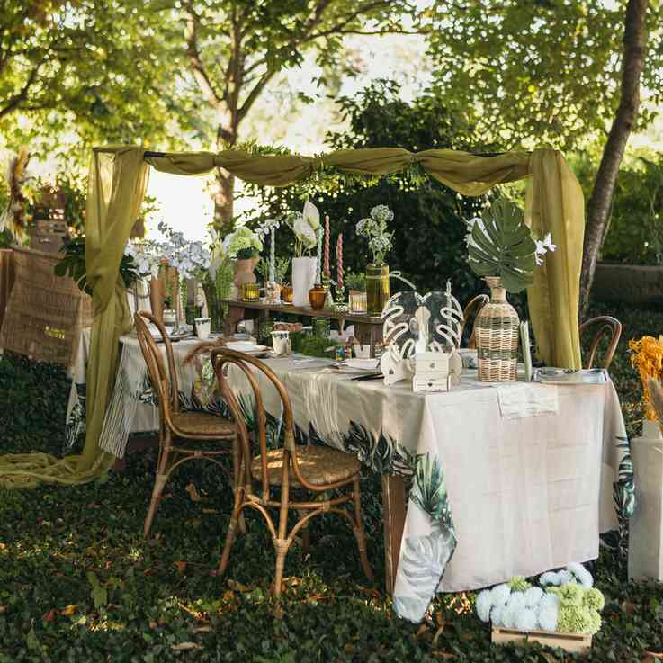 Le thème tropical pour votre décoration de mariage
